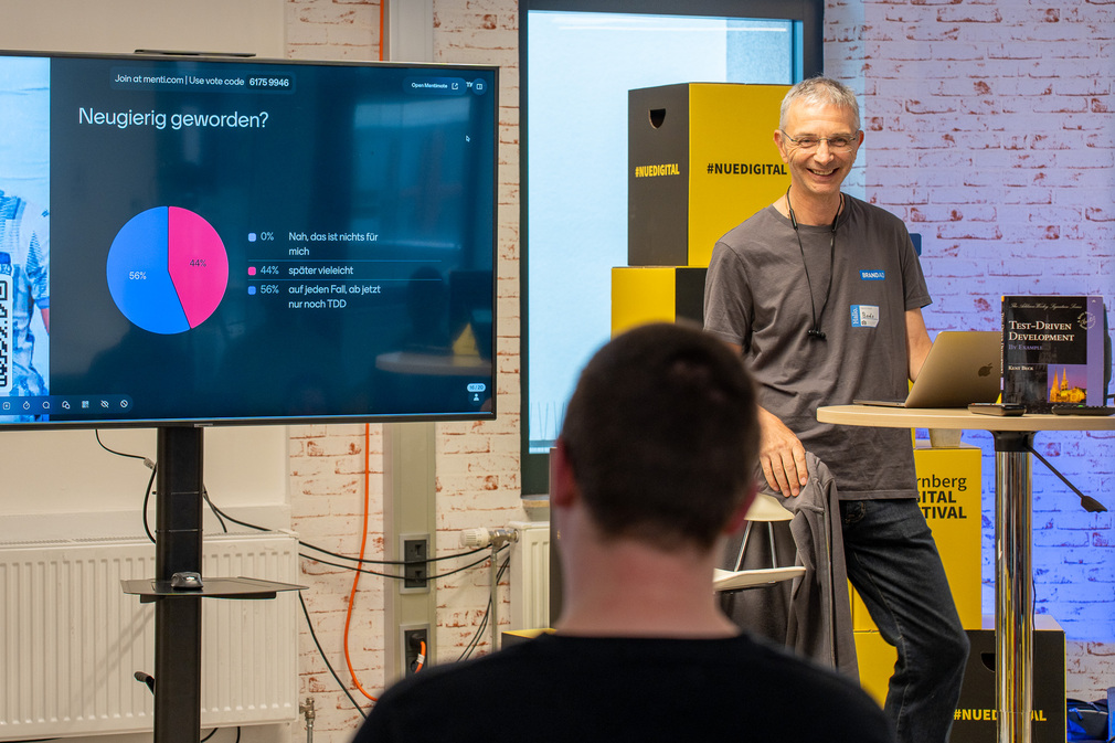 Vortrag zu Test-driven Development bei BRANDAD (2)