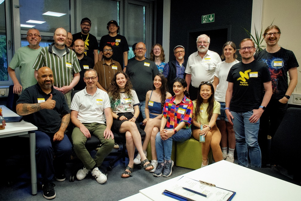 Homebrew Website Club @ NUEDIGITAL 2026 Group shot